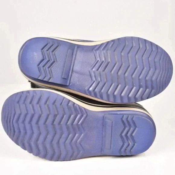 Sorel Joan  of Arctic Boots With Fur Waterproof Black Purple Youth Size 2 - Picture 10 of 11